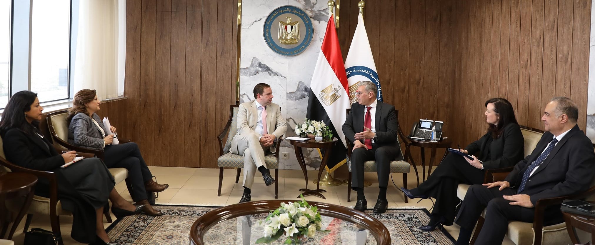 Badawi, Shell’s Cremers discuss development of Aphrodite gas field

